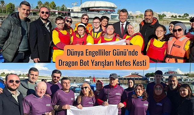 Dünya Engelliler Günü’nde Dragon Bot Yarışları Nefes Kesti