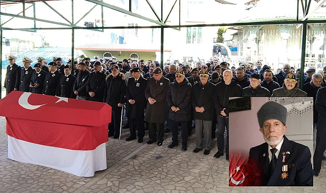 SAMSUN’DA 73 YAŞINDAKI KIBRIS GAZİSİ HACI ORHAN ATLI SON YOLCULUĞUNA UĞURLANDI