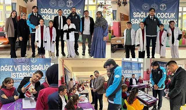ÇARŞAMBA'DA MİNİKLERE SAĞLIKLI GELECEK DERSİ
