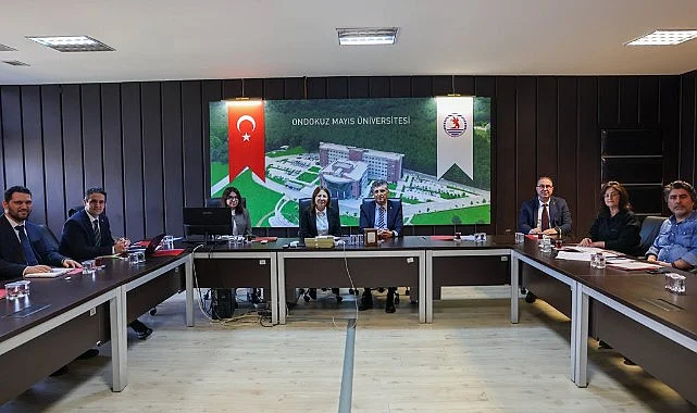 OMÜ’DE TÜRKİYE UZAY AJANSI İLE STRATEJİK PROJE GÖRÜŞMESİ