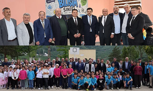 ÇARŞAMBALILAR VAKFI'NDAN EĞİTİME BÜYÜK DESTEK: KÖY OKULUNA BİLİŞİM SINIFI