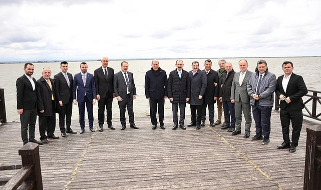 TBMM MİLLİ SAVUNMA KOMİSYONU BAŞKANI  HULUSİ AKAR, KIZILIRMAK DELTASI KUŞ CENNETİ’Nİ GEZDİ