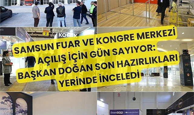 Samsun Fuar ve Kongre Merkezi Kuyumculuk Fuarı ile açılıyor!