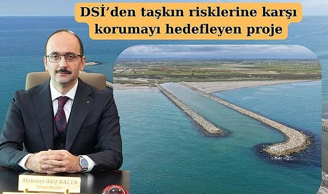 Terme Çayı Islahı Projesi kapsamında denize çıkış yapısı tamamlandı