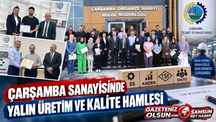Çarşamba Sanayisinde Verimlilik ve Kalite Odaklı Eğitim