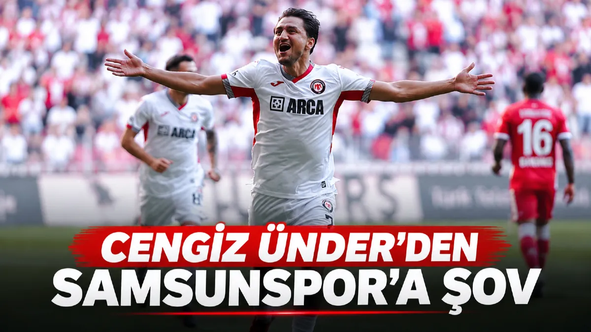 Cengiz Ünder Samsunspor Maçında Şov Yaptı! 5 Dakikada 2 Gol Attı