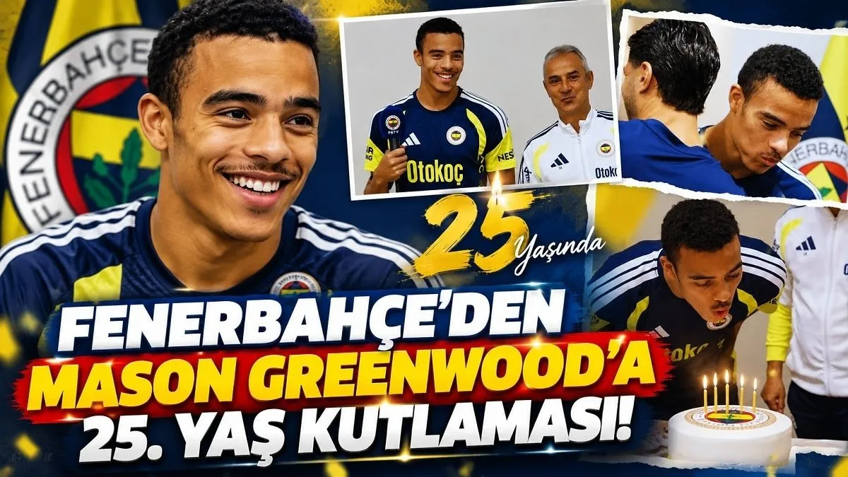 Fenerbahçeli Greenwood'un doğum günü kutlandı! Greenwood kimdir? Kariyeri ve Fenerbahçe performansı