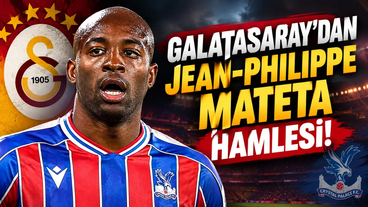 Galatasaray’dan Jean-Philippe Mateta hamlesi!