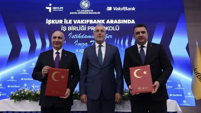 İŞKUR ile VakıfBank'tan İstihdama Güçlü İş Birliği! Kadınlar, Gençler ve Girişimcilere Destek Artacak