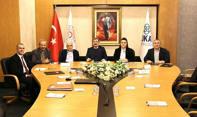 SAMSUN MERKEZ OSB’DE KRİTİK TOPLANTI: GÜNDEM SAMSUN-MERSİN SANAYİ KORİDORU