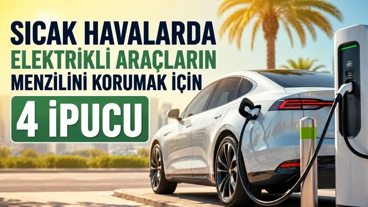 Sıcak Havalarda Elektrikli Araçların Menzili Nasıl Korunur? İşte 4 Etkili İpucu