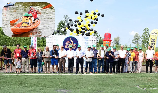 Terme’de Çocukların Kano Heyecanı