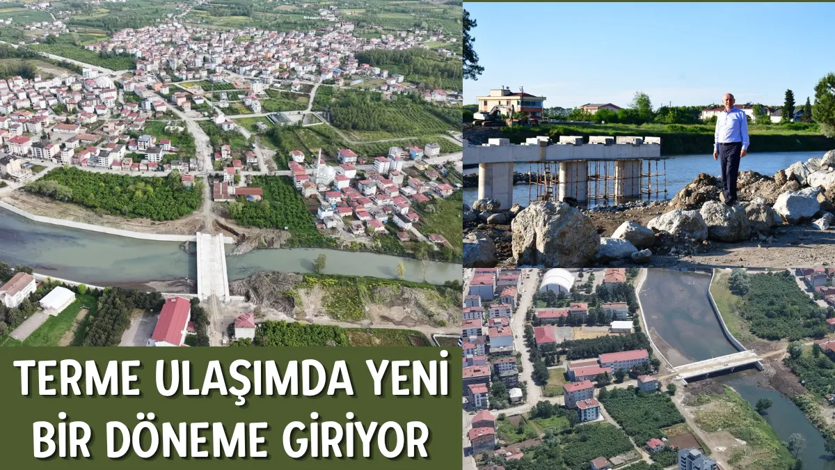 Terme ulaşımda yeni bir döneme giriyor