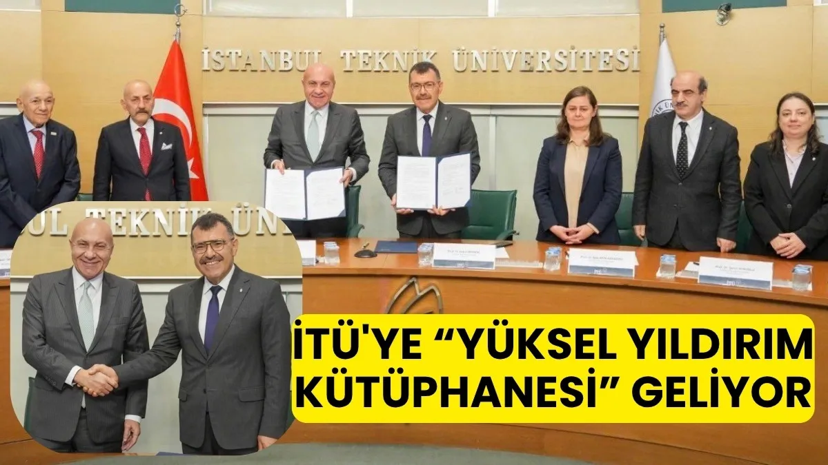 Yüksel Yıldırım mezunu olduğu İTÜ'ye kütüphane kazandırıyor