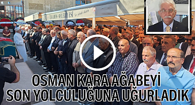 Samsun Basının Duayen İsmi Osman Kara son yolculuğuna uğurlandı