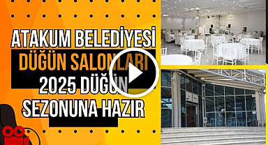 Atakum Belediyesi Düğün Salonları 2025 düğün sezonuna hazır