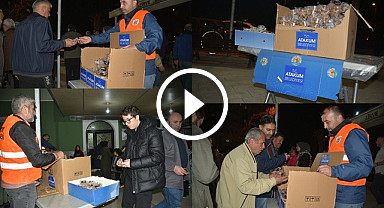 Atakum Belediyesinden Kadir Gecesi'nde lokma ikramı