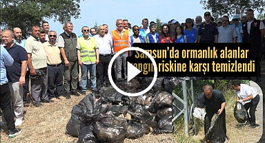 Atakum'da Yeşil Vatan Seferberliği: Ormanlar Yangına Karşı Temizleniyor