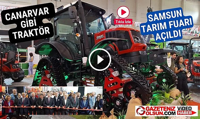 Samsun Tarım Fuarı 9. Kez Büyük Bir İlgiyle Açıldı