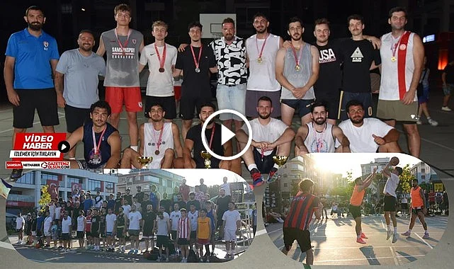 Samsun'da basketbol şöleni! Basketbol tutkunları Atakum'da buluştu