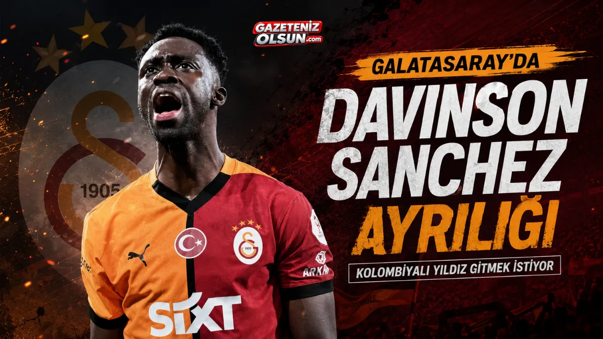 Galatasaray’da Davinson Sanchez ayrılığı! Kolombiyalı stoper gitmek istiyor