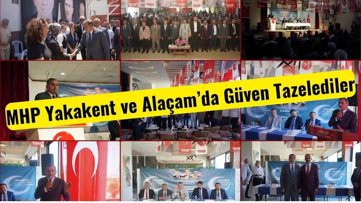 MHP Samsun'da Muhammet Altun ve Süleyman Gültepe güven tazeledi