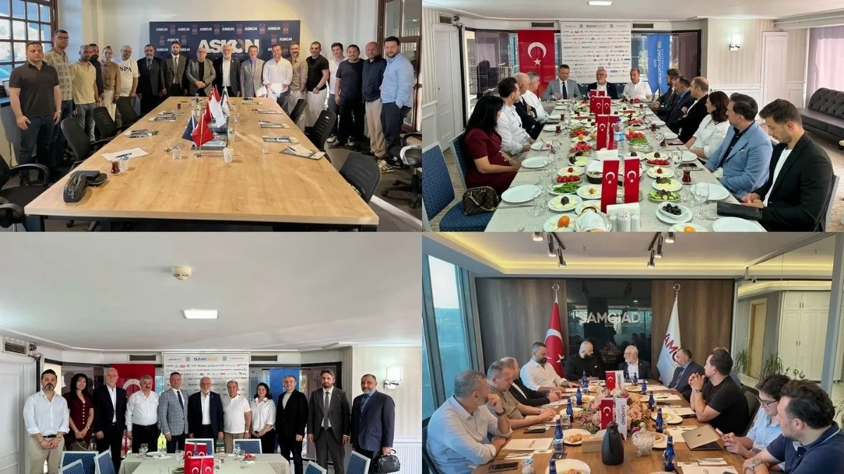 SAMSİAD, ASKON, MEDİKÜM, SAMGİAD, BAFRAGİAD ve SİMDER'e Milletvekili Karaman'dan ziyaret