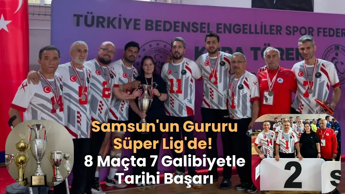 Samsun Oturarak Voleybol Takımı Süper Lig'de, Elif Eda Çolak'tan çağrı!