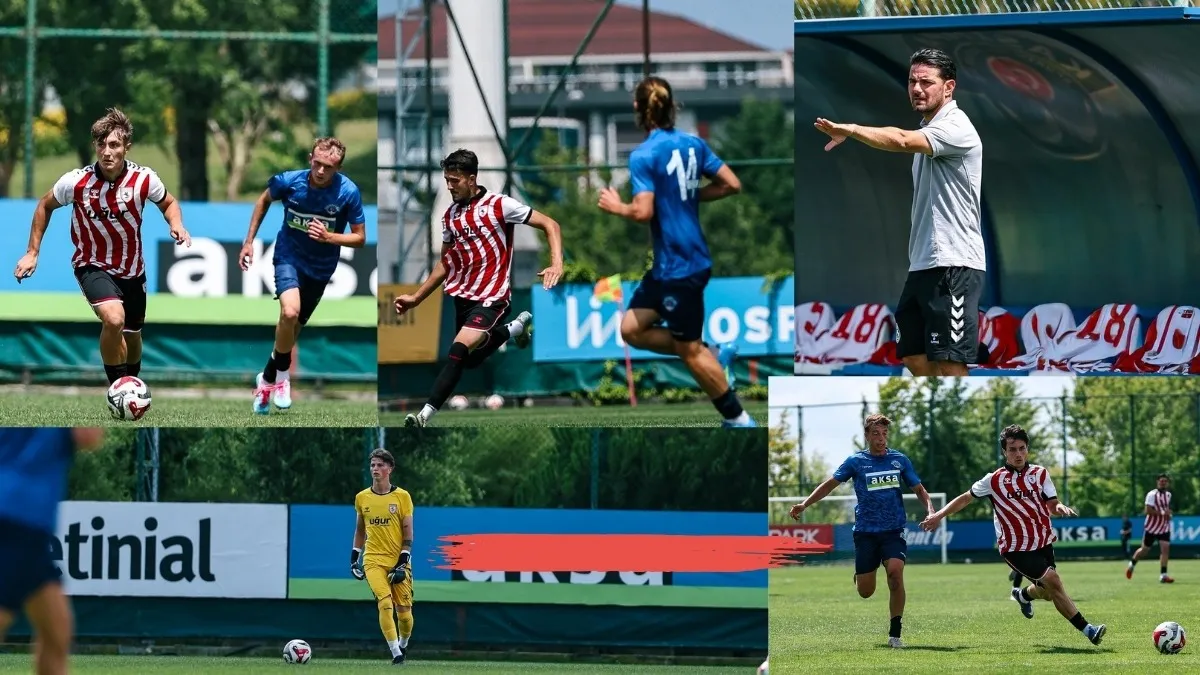 Samsunspor U19 Kasımpaşa ile hazırlık maçı yaptı