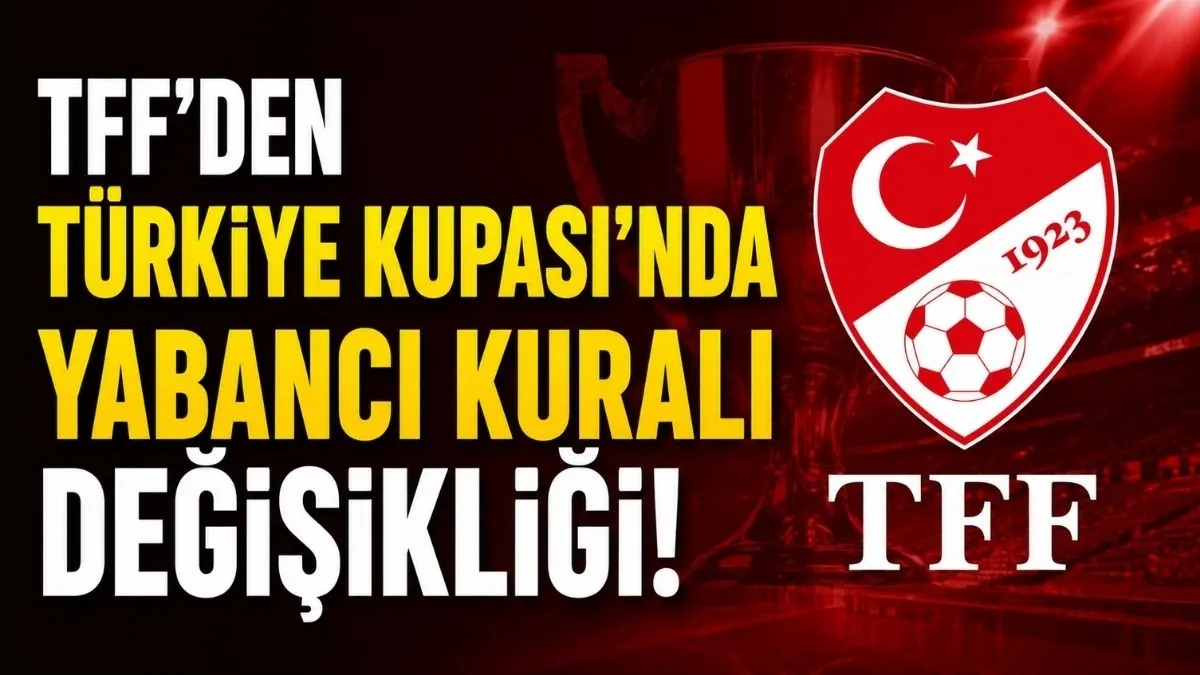 Türkiye Kupası’nda Ezber Bozan Değişiklik! Yabancı Sınırı Yenilendi